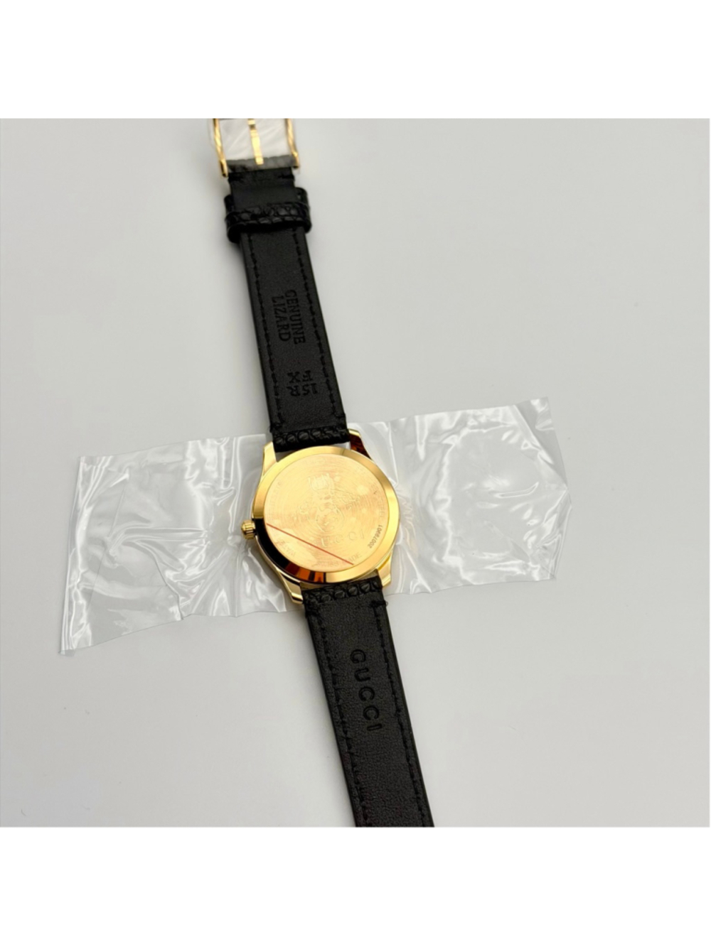 NEW Gucci G-Timeless 29mm Watch Mother of Pearl Blue Bee YA1265018 - Picture 4 of 11